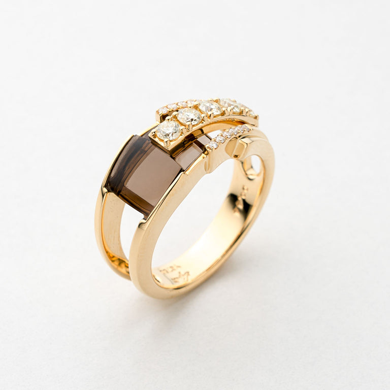 1322 Cosmic Brown  ring